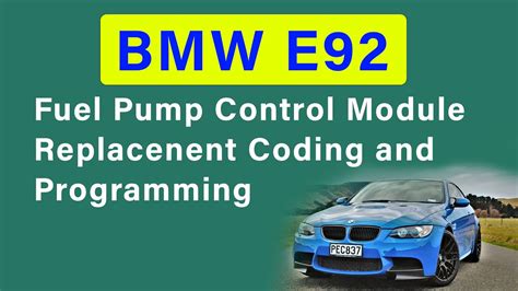 e92 fuel pump codes